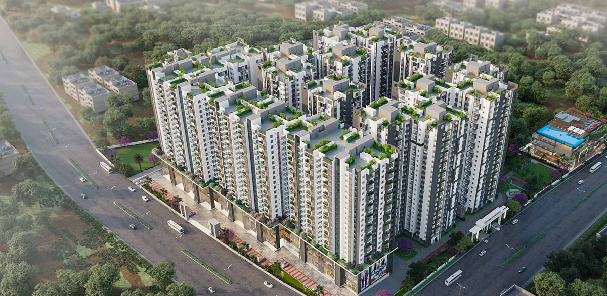 Unimax Dombivli Township View